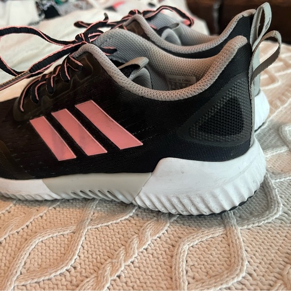 Adidas ClimaCool Black with Light Pink Stripes Women’s size 7 - Picture 11 of 12